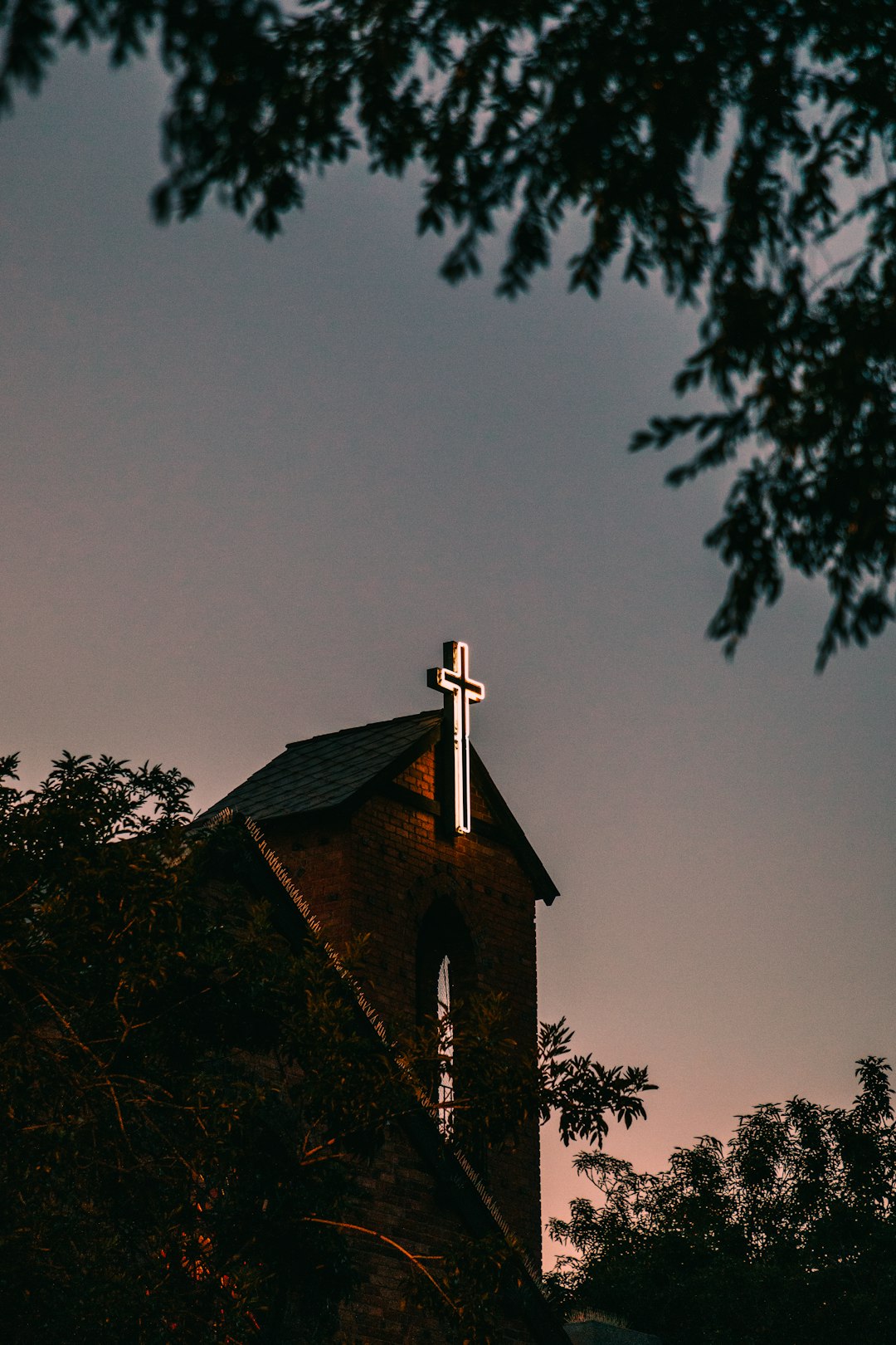 neon cross